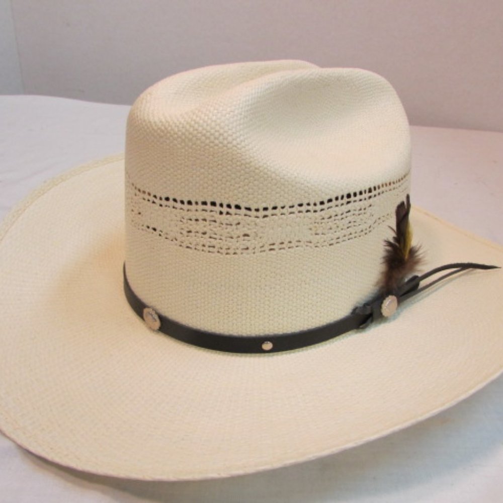 High Noon Cream Bangora Straw Hat